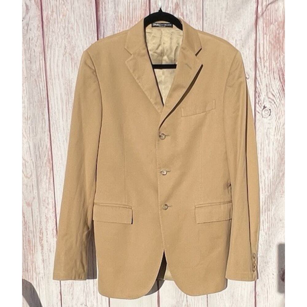 Polo Ralph Lauren Men's Vintage Blazer Jacket Sport Coat Academia Preppy 38R